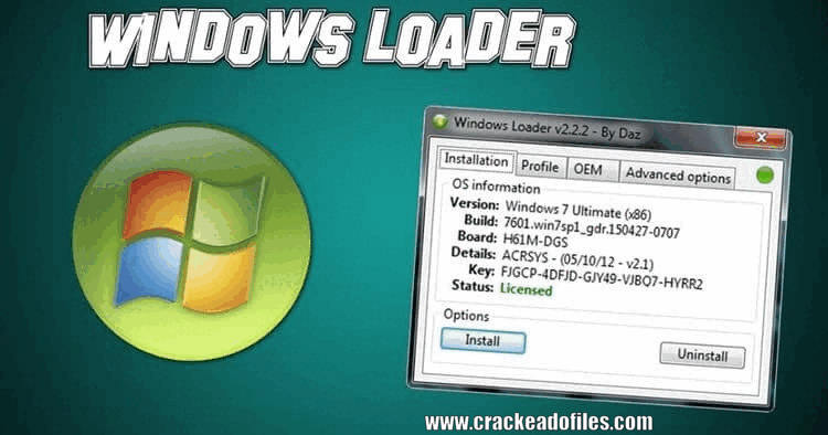 Windows Loader activator
