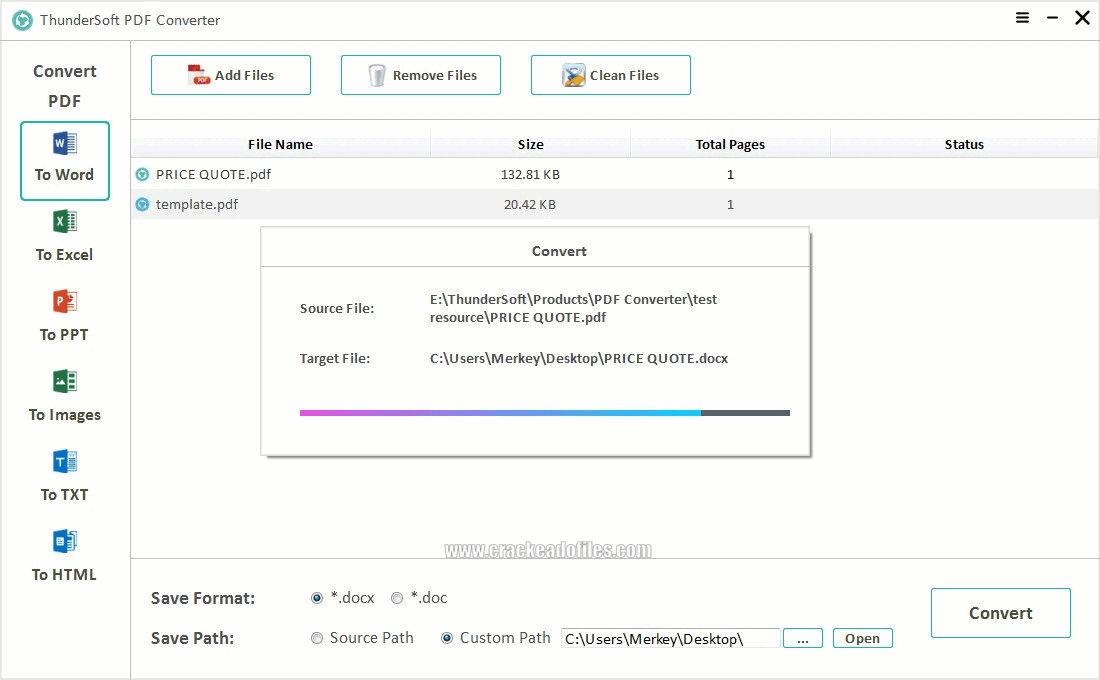 ThunderSoft PDF Converter Crackeado