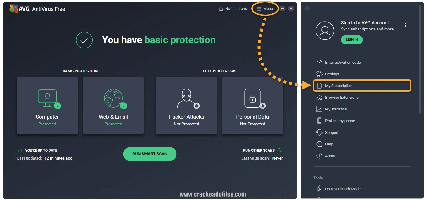 AVG Internet Security crackeado