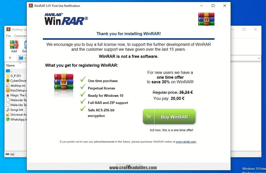 WinRAR Crackeado